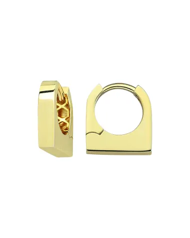 9CT Y/G FLAT CURVE HUG 3mm/8mm